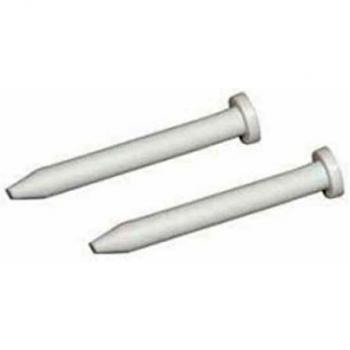 Ejes Pivot de Puerta X2 para Lavadora - Compatible con Candy y Hoover, Lote de 2 (49033811, 80049343)