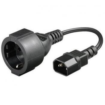 Cable de Alimentación Microconnect C14-Schuko M-F