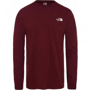 The North Face Simple Dome Camiseta de Manga Larga Deep Garnet Red