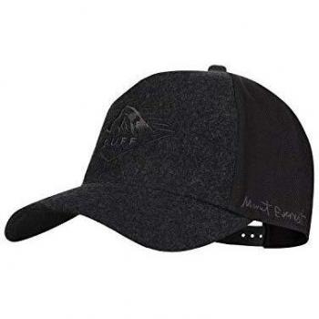 Gorra unisex Buff Trucker Cap Mount Everest Black con diseño negro, ajustable y transpirable