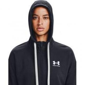 Rival Fleece Full Zip Hoodie - Black - Women's Size S