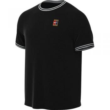 Camiseta de Manga Corta Nike Heritage para Hombre - Negro - Talla M