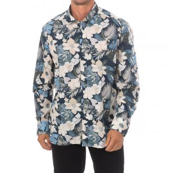 Camisa de manga larga Leton con cuello de solapa 170197 para hombre Van Laack