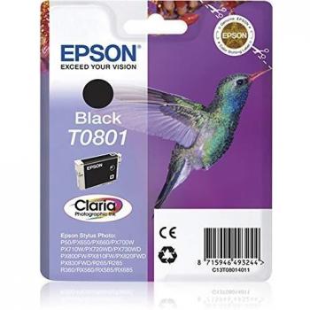 Epson T0801 - Cartucho de impresión - 1 x Negro