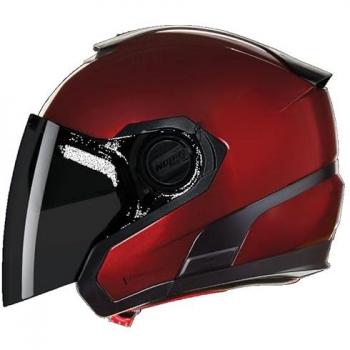Casco Jet Nolan N40-5 Clásico Nobile Rojo Brillante Talla M