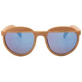 Chicco - Gafas de Sol Infantiles Para Niños De 5 años, Con Montura flexible y Lentes Anti Arañazos, Color Madera Azul