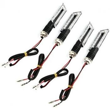 XCSOURCE® 4x 20 Luces LED Amarillas Intermitentes para Motocicleta MP003