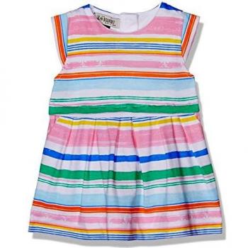Jean Bourget Summer Layette Vestido, Multicolore
