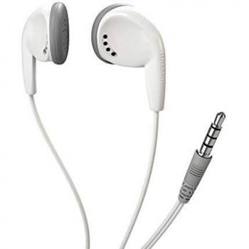 Maxell M500 - Auriculares de botón, color blanco