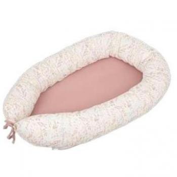 Bimbi Nido Bebe Niza blanco lila con suave relleno