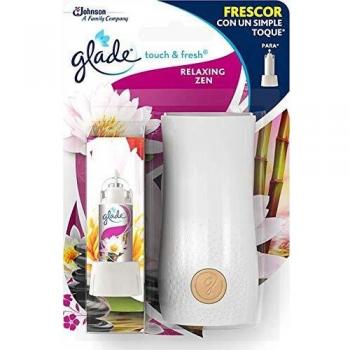 Glade Ambientador un Toque Aparato & Recambio, Fragancia Relax Zen, 1 recambios x 10 ml