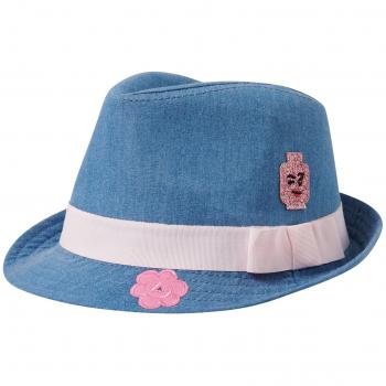 LEGO Wear Girl Agata 304-Sommerhut, Gorra para Niñas, Blau