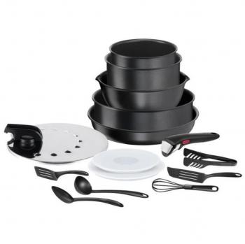 Batería de Cocina Tefal 15 Piezas Antiadherente Inducción