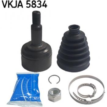 Juego de juntas del eje de transmisión y articulación, árbol de transmisión SKF VKJA 5834