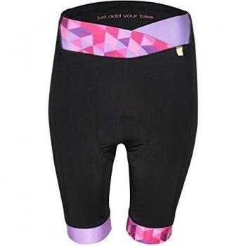 Polaris Vision carretera para mujer de ciclismo., color negro/rosa, tamaño UK 14