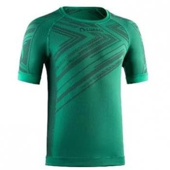 Camiseta de Trail Running Lurbel Samba ITI Cortas Verde Hombre
