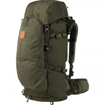 Mochila Fjällräven Keb 52L Impermeable Verde Oliva / Bosque Profundo Unisex