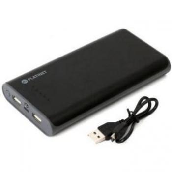 PLATINET POWER BANK 20.000mAh 2xUSB@5V 1A & 2.1A N