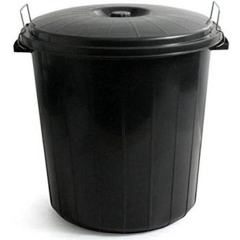 Garden pic-Nic - Cubo Basura con Tapa 35l Negro
