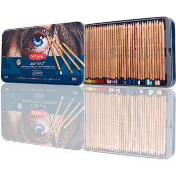 Caja Metálica de 72 Lápices Lightfast Derwent