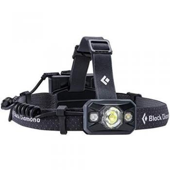 Black Diamond Icon / Linterna frontal resistente al agua / 500 lúmenes / Black