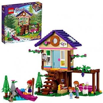 LEGO 41679 Friends Bosque: Casa del Árbol, Juguete de Construcción para Niñas y Niños 6 Años con Mini Muñecas