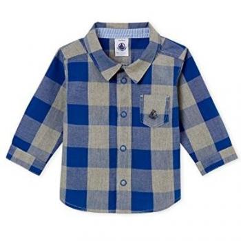 Petit Bateau Chemise ML_4438101 Camisa, Multicolor