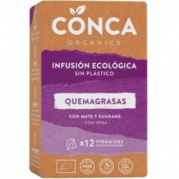 Conca Organics Infusión Quemagrasas con Mate y Guaraná 12 Pirámides