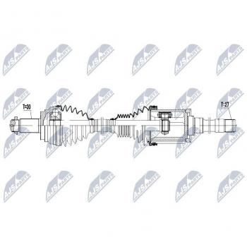 Árbol de transmisión NTY NPW-BM-040 - Alta resistencia y precisión
