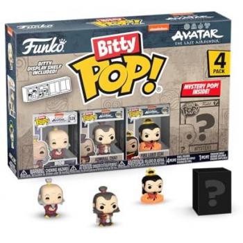 Funko Bitty Pop! Avatar: The Last Airbender 4-Pack - Iroh, Admiral Zhao, Firelord Ozai & Mystery Figure