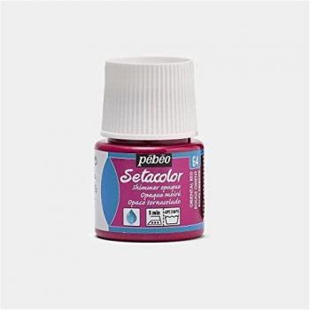Pintura para Tela Setacolor Opaque Moiré - 45ml - Pébéo Rojo Oriental