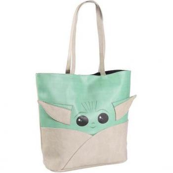 Bolso The Mandalorian The Child Yoda Polipiel Verde Star Wars