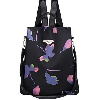 Mochilas Tipo Casual para Mujer,Mariposa Morada