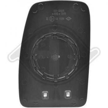Cristal de espejo retrovisor exterior DIEDERICHS 4486126