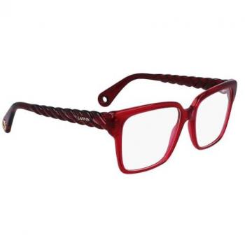 Montura de Gafas de Vista para Mujer Lanvin LNV2634-604 Ø 53 mm, color rojo, tamaño 6 1/2