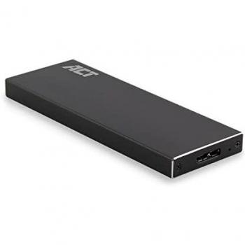 ACT Carcasa SSD Externa M.2 SATA de Aluminio, USB C 3.2 Gen 1, Velocidad de Transferencia de 5 Gbps