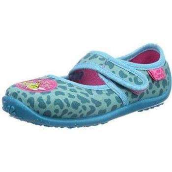 LurchiEmily - pantuflas con forro cálido Niñas
, color Turquesa, talla 27