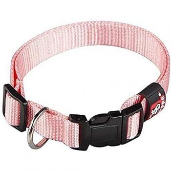 Arppe 2240012539 - Collar Nylon Basic, Rosa, S, 1 unidad