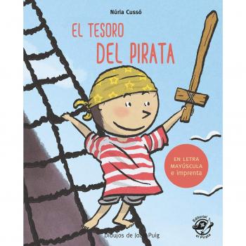 El tesoro del pirata: En letra MAYÚSCULA y de imprenta: libros para niños de 5 y 6 años