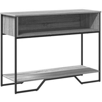 Consola Sonoma Gris 100x35x74,5 cm en Aglomerado