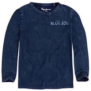 Pepe Jeans - Camiseta de manga larga - para niño azul 16 años