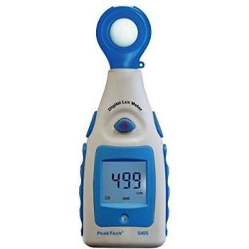 Luxómetro Digital PEAKTECH 5165, Rango de Medición de 0 a 200,000 Lux