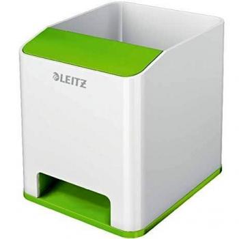 Leitz Cubilete Sound Duo Colour Wow, Blanco/Verde