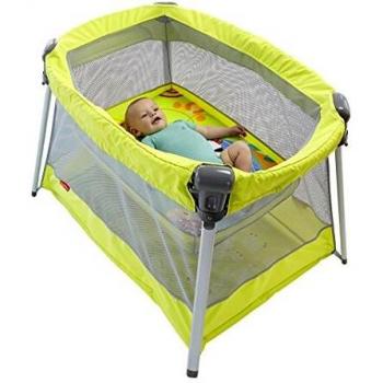 Baby Gear Mattel - Parque cuna de viaje Fisher-Price
