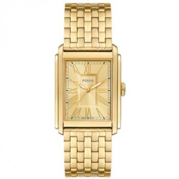 Reloj Análogico-Digital para Hombre Fossil CARRAWAY FS6009, Automático, Correa en Poliéster, Tono Oro