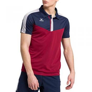 Erima Squad Short Sleeve Polo Shirt - Men's Blue M