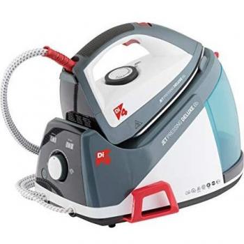 Di4 Jet Pressing Deluxe 6B Centro de Planchado con Caldera de Acero Inoxidable, 2350 W, Cerámica, Blanco, Gris y Verde