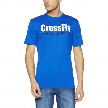 Reebok Rc Fef Tee Speedwick Camiseta, Hombre, Azul