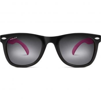 Polar 5005 para Niños 11 - Gafas de sol infantiles cuadradas en negro con lentes polarizadas