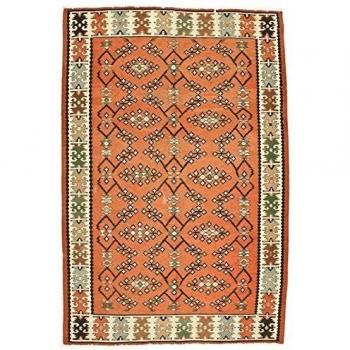 Kelim Kilim Vintage alfombra original bulgar 157x236 cm algodón